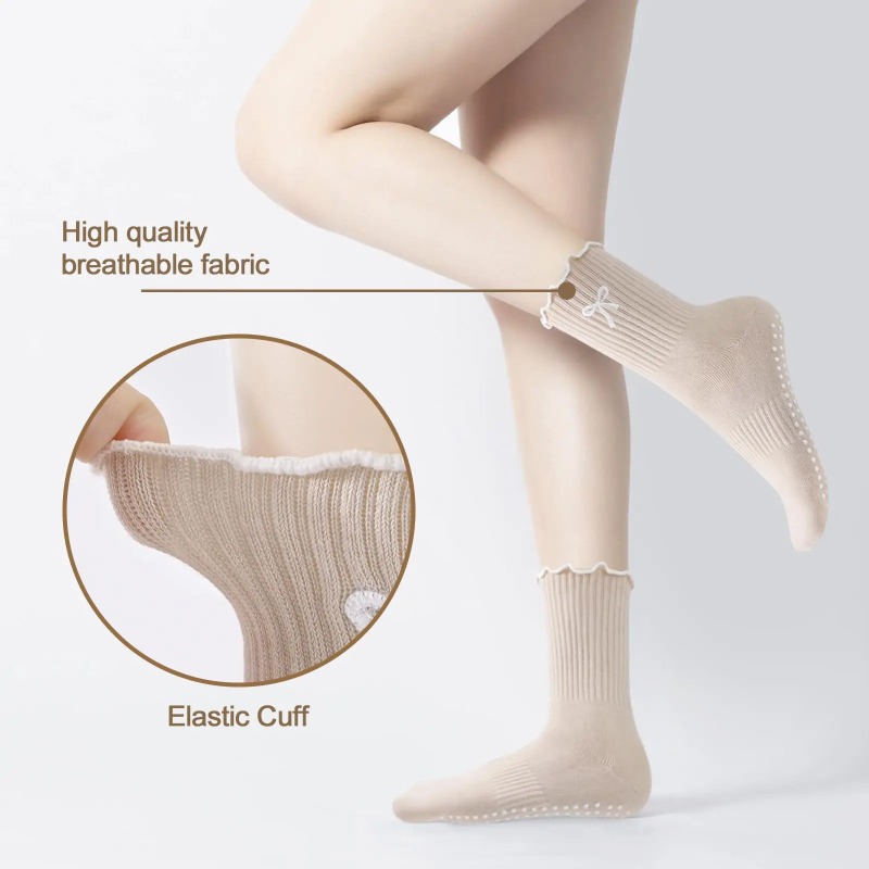 Professional Yoga Socks, Cotto - đánh giá và giá Yoga Pilates Yoga