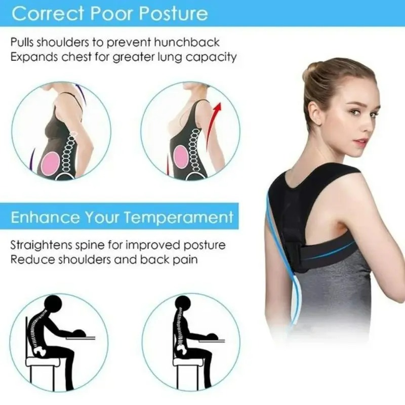 Back Posture Correction Belt H - đánh giá và giá Posture Pole Corrector