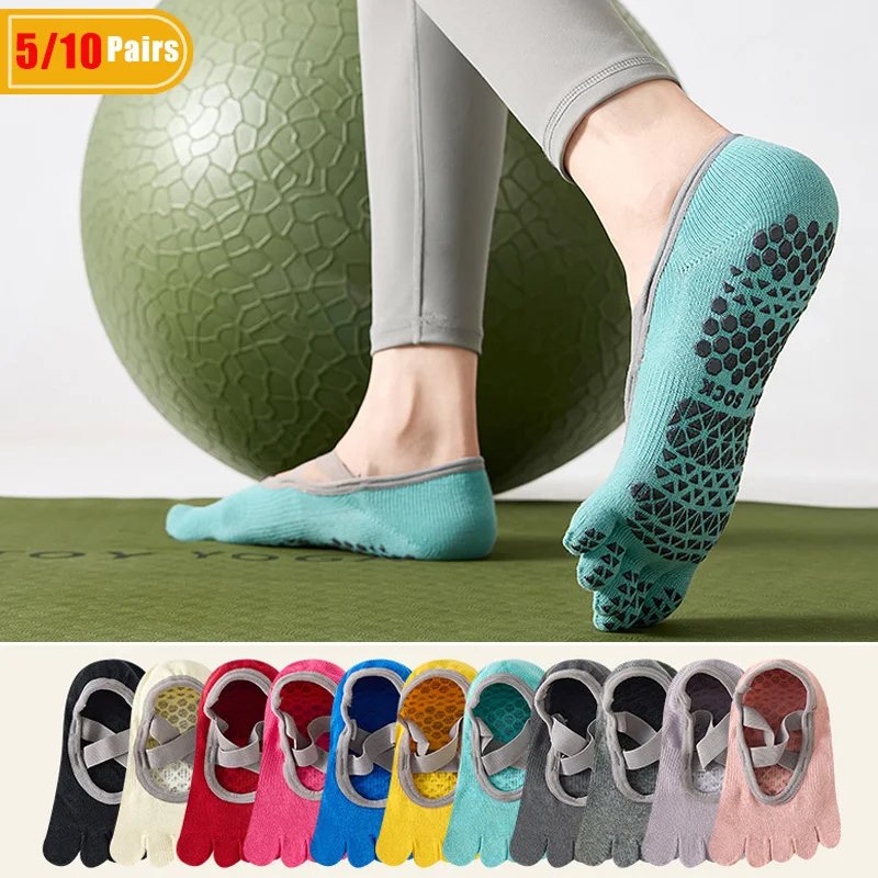 5/10 Pairs Women's Cotton Yoga - đánh giá và giá Yoga Pilates Yoga
