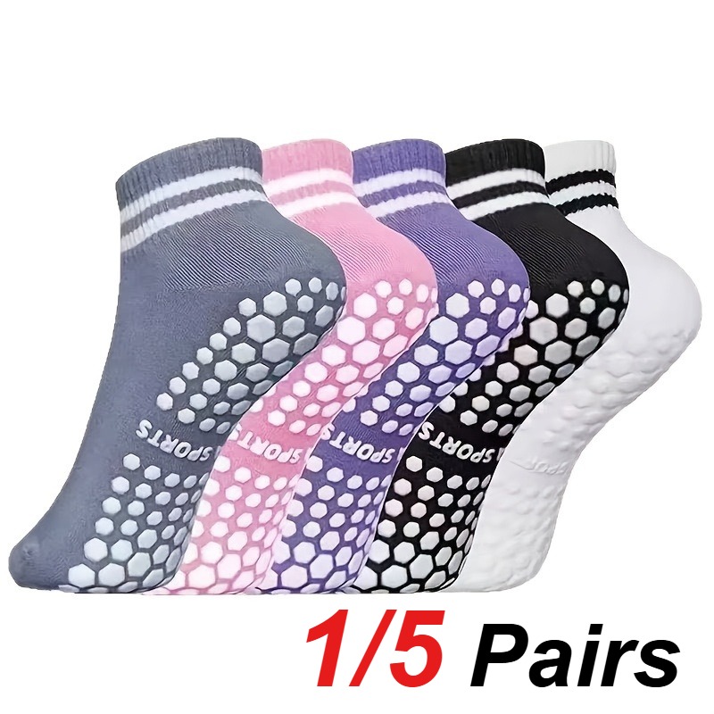 1/5 Pair Women's Silicone Anti - đánh giá và giá Yoga Pilates Yoga