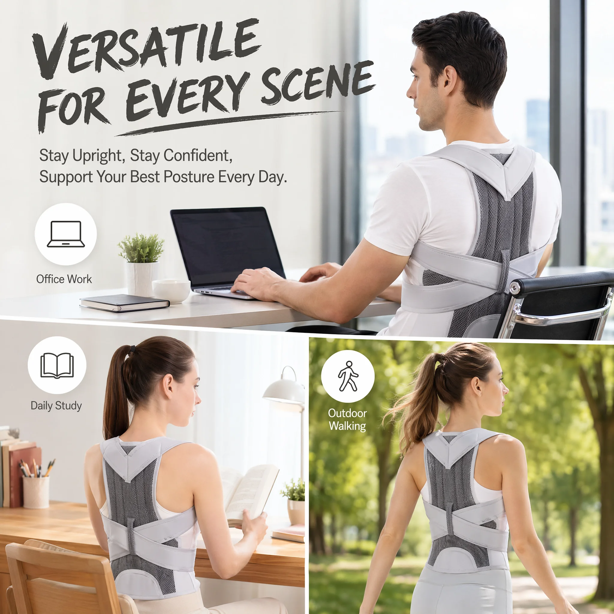 New Design Humpback Girdle Kee - đánh giá và giá Posture Pole Corrector