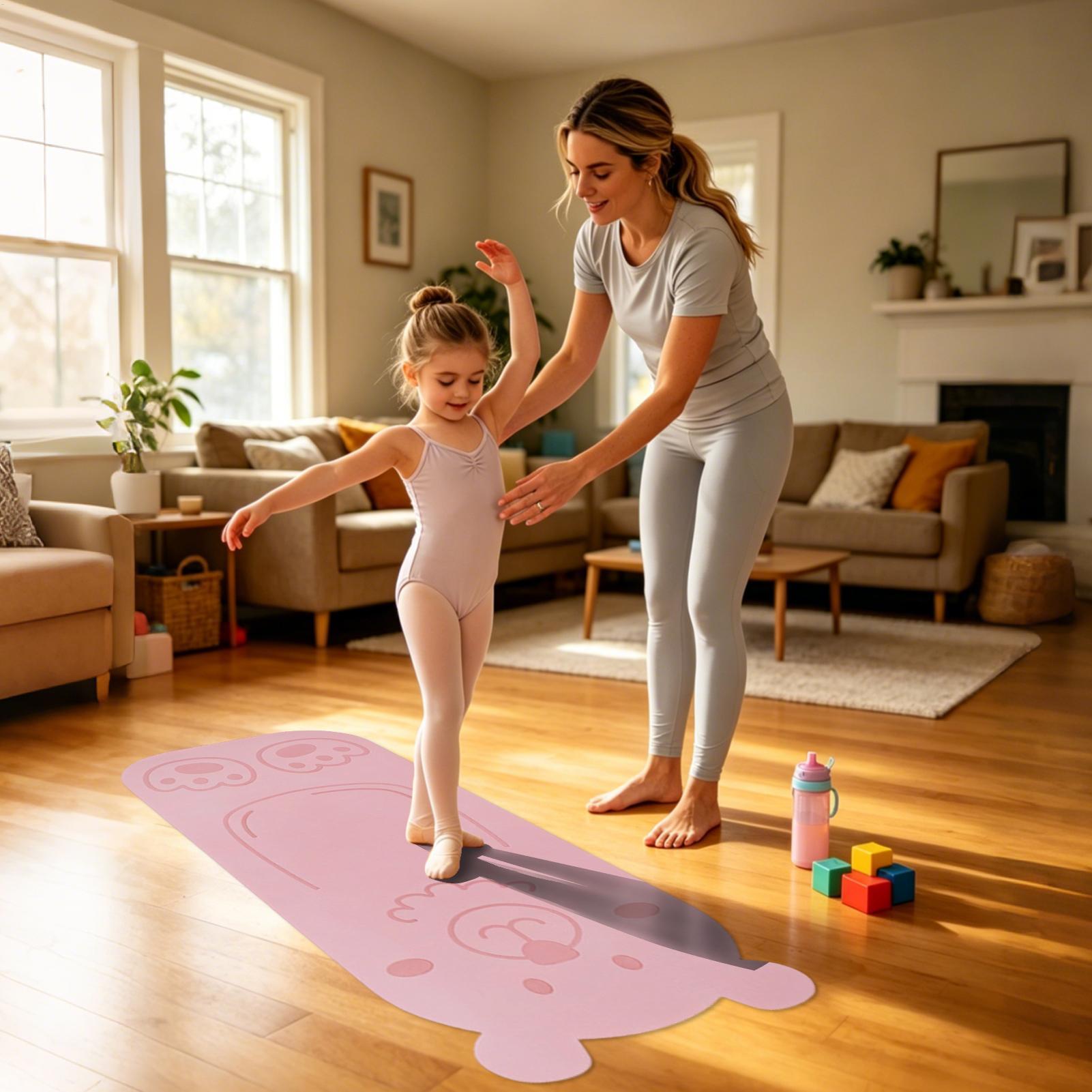 Child Yoga Mat Pilates Cartoon - đánh giá và giá Pilates Yoga Room