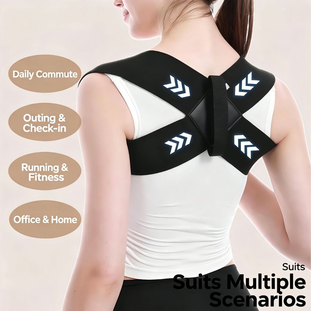 Posture Corrector Invisible Un - đánh giá và giá Posture Pole Corrector