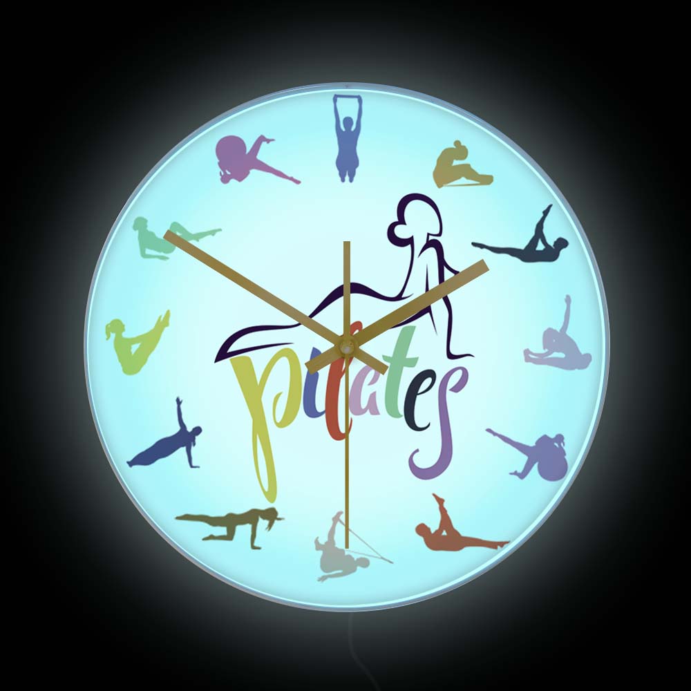Pilates Pose Colorful Print Wa - đánh giá và giá Pilates Yoga Room