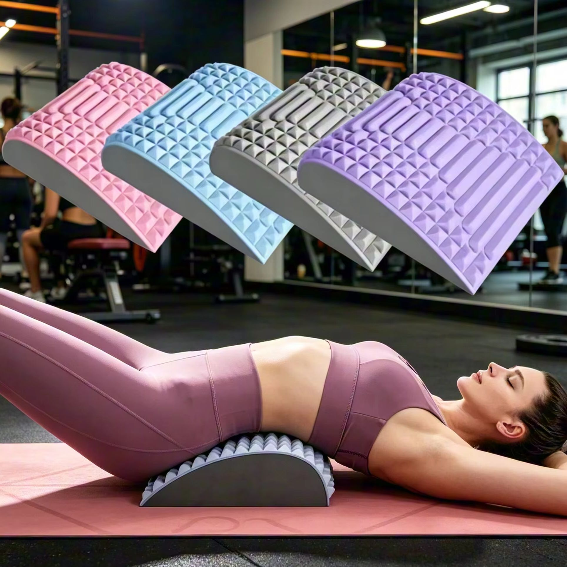 Back Stretcher Pillow Waist Ma - đánh giá và giá Posture Pole Corrector