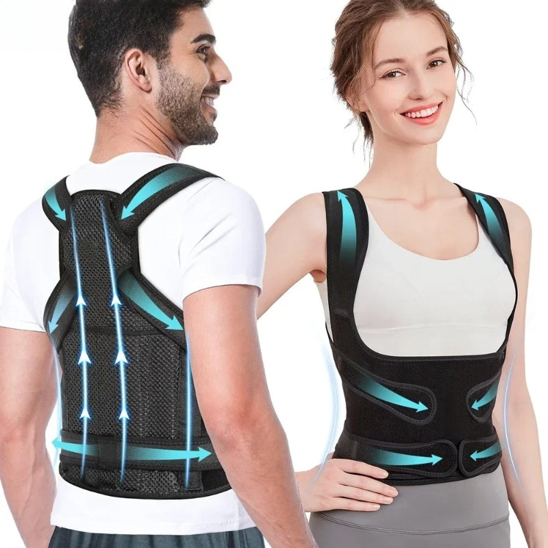 Back Brace Posture Corrector f - đánh giá và giá Posture Pole Corrector