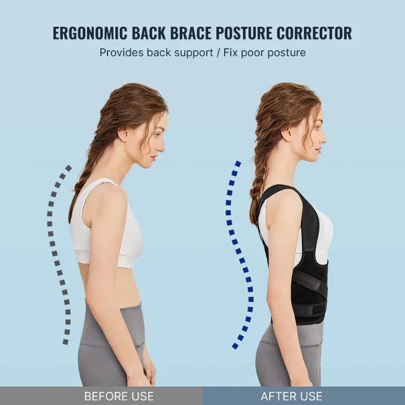 Back Brace Posture Corrector f - đánh giá và giá Posture Pole Corrector