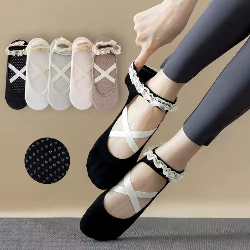 1Pairs Cute Lacework Pilates S - đánh giá và giá Yoga Pilates Yoga